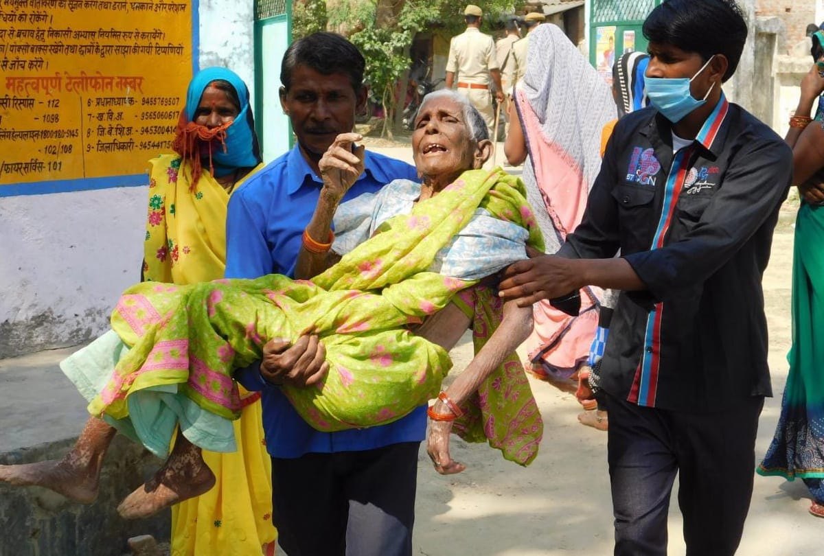 up panchayat chunav 2021 maharajganj election side story and latest photos