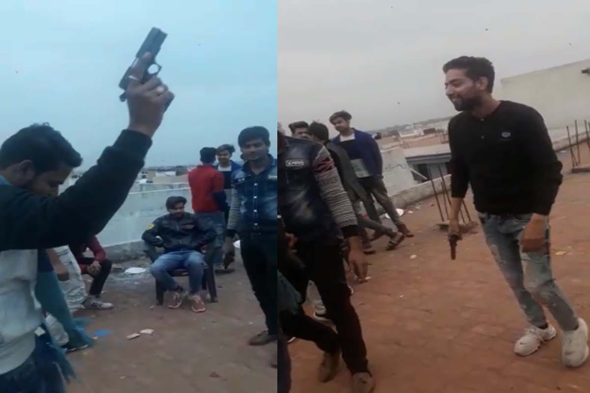 Meerut News: dance with weapon matter one accused arrested