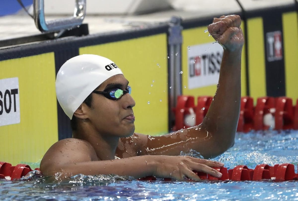 Indian swimmer Srihari Natraj breaks own and Kushagra breaks Sajan three year old record
