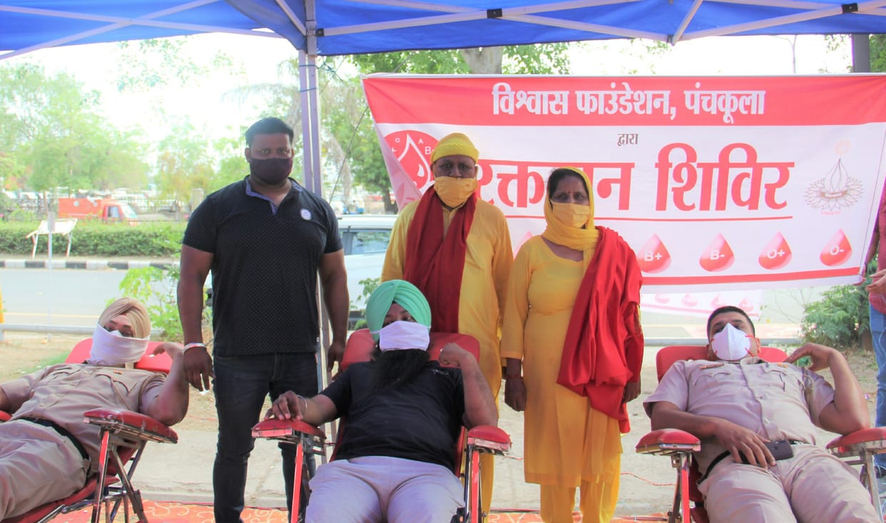 Blood donation: 71 people gave blood in the camp on Navratri three places in the city