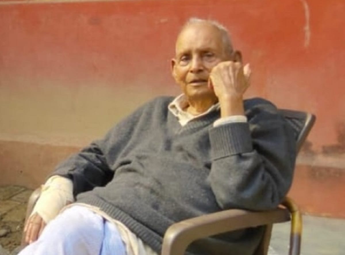Parshuram Rai, a freedom fighter fighter who lost the battle with Corona