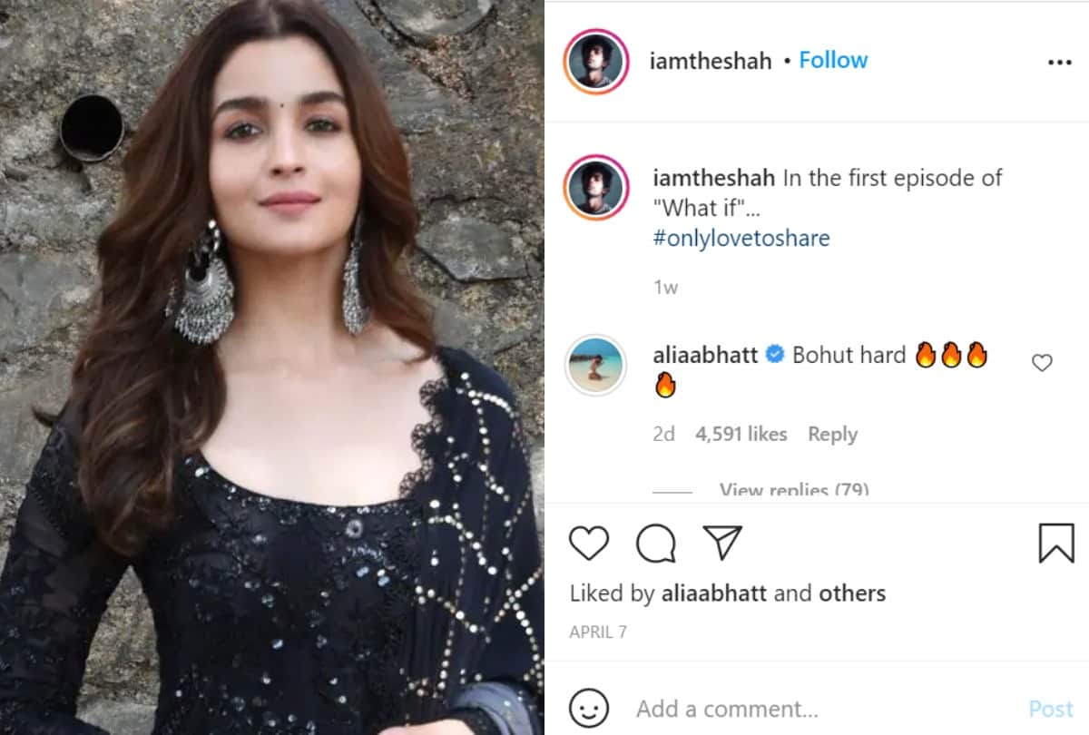 Alia Bhatt Is Impressed With Pakistani Rapper Video Commented On His Post And Says Bohut Hard