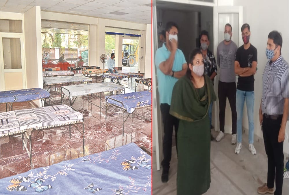 Coronavirus in Uttarakhand News: Roorkee MLA And Joint Majistrat Build Up 150 Bed Covid Care Center photos