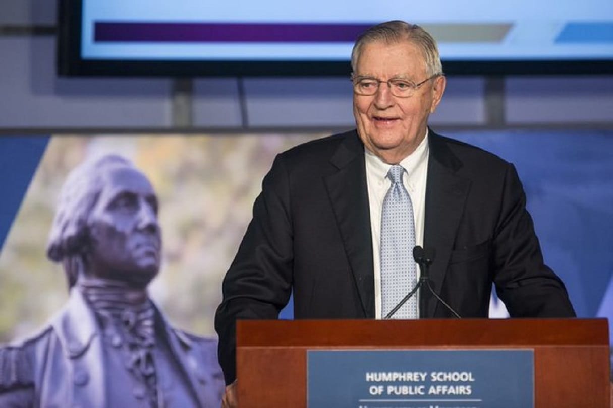 US Former Vice President Walter Mondley dies at the age of 93