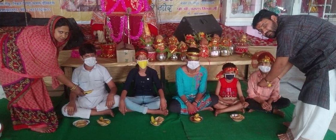 Maa Durga Ashtami festival celebrated, ended the fast