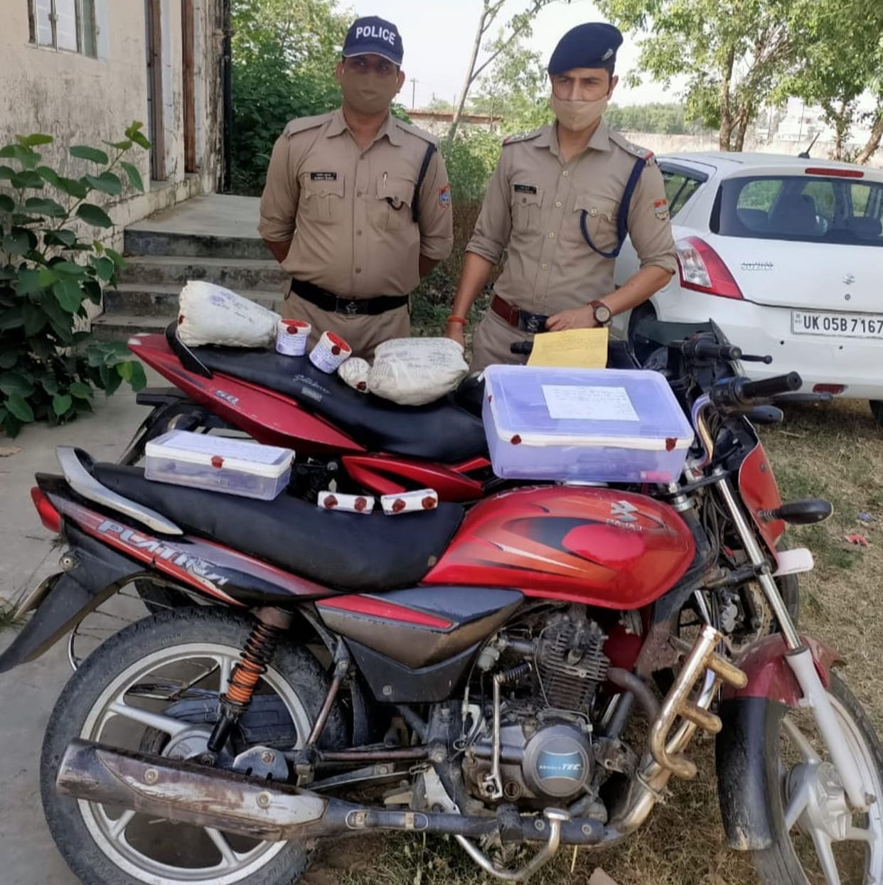 five arrested in Firing