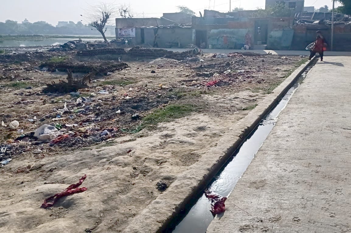People are upset due to lack of cleanliness and drainage