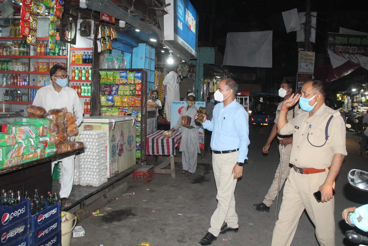 Corona curfew: city markets closed at eight o'clock