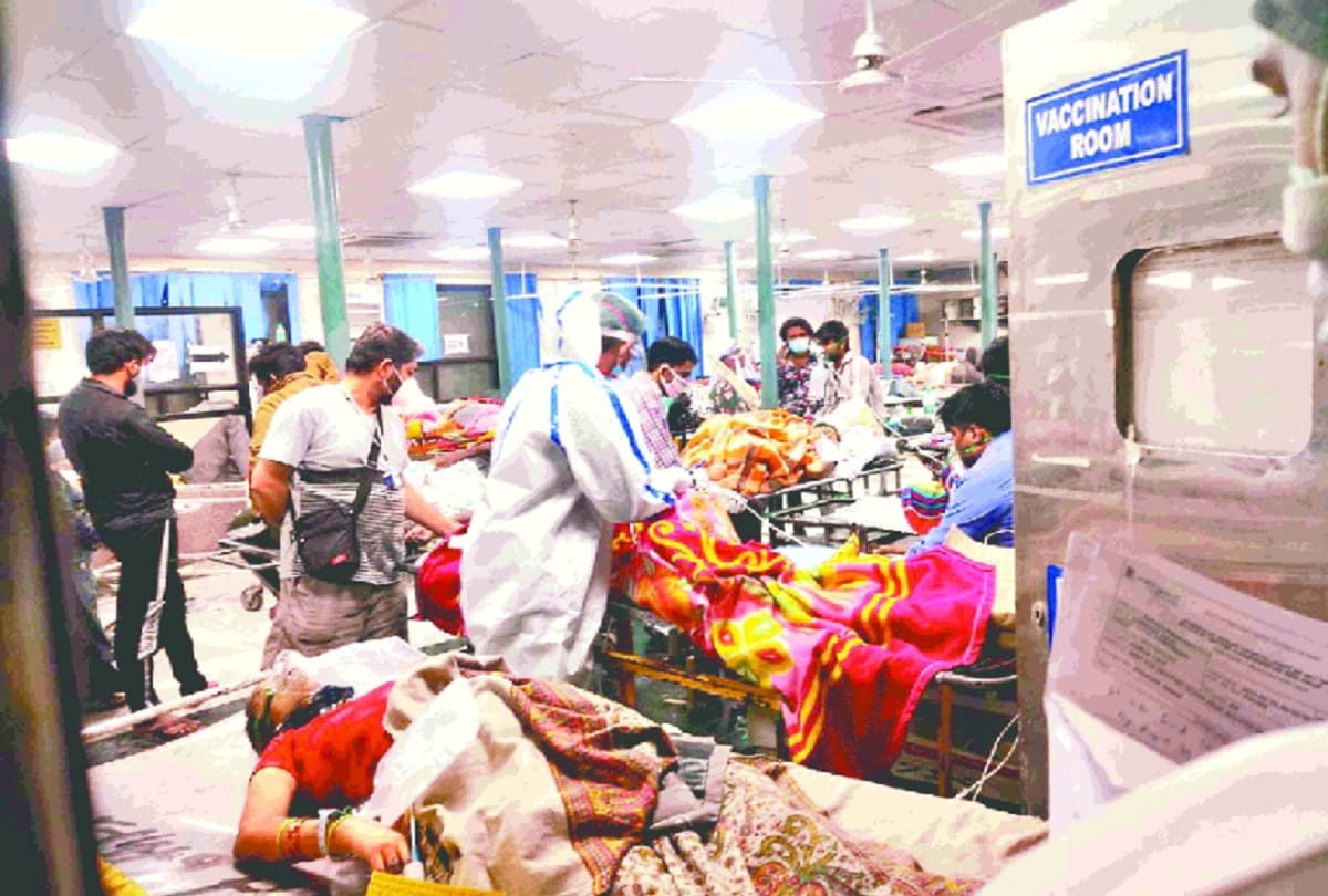 corona spreading among monkeypox in delhi figures started increasing in hospitals