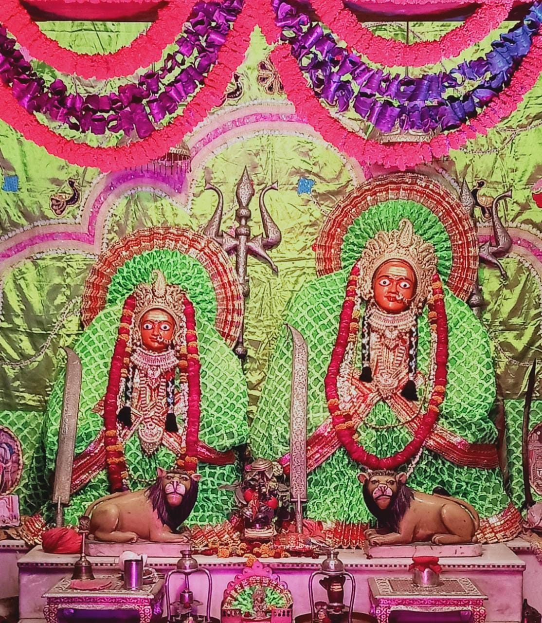 Mathura: Goddess called after worshiping Mother Durga