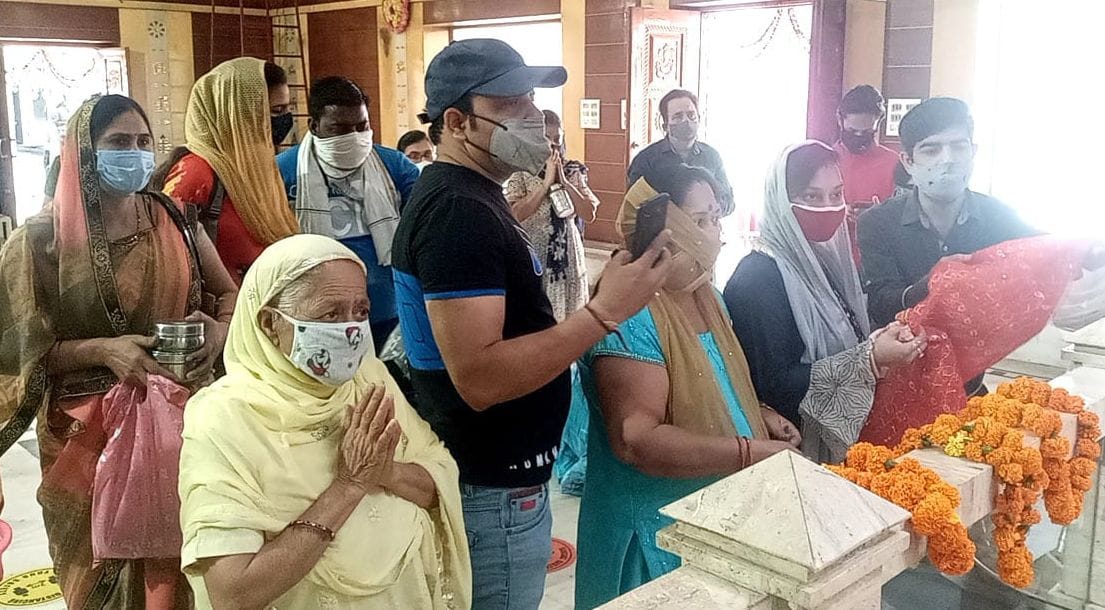 Made food for girls on Ramnavami