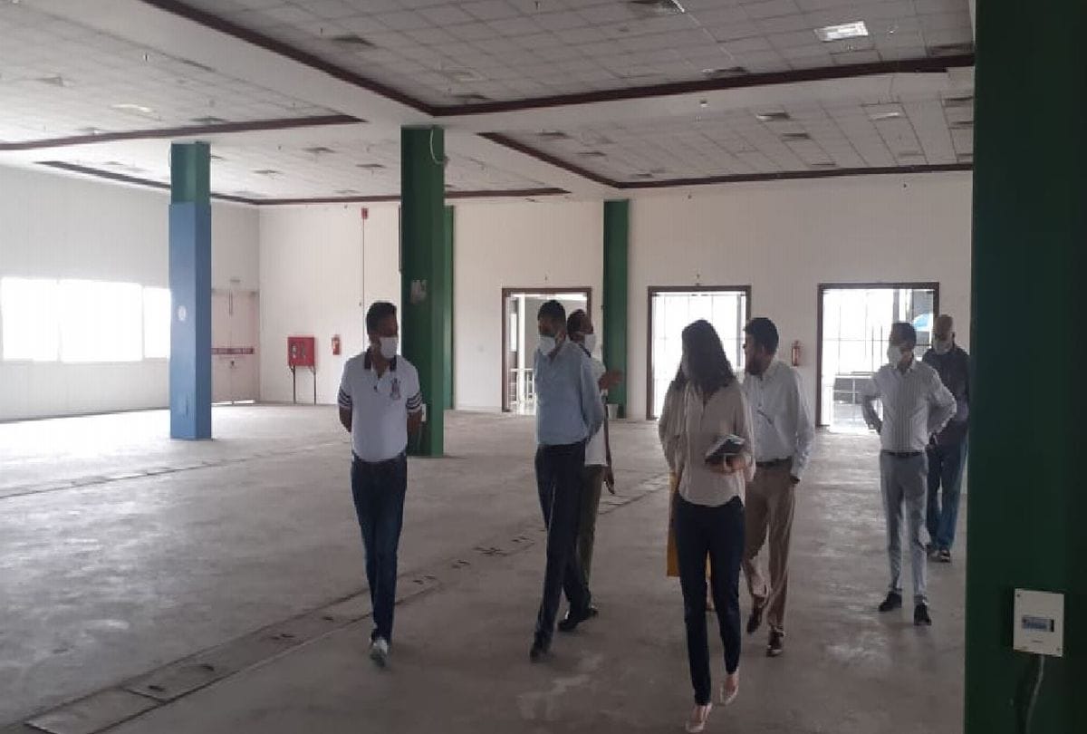 covid hospital will be ready in 10 days in Agra Trade Center