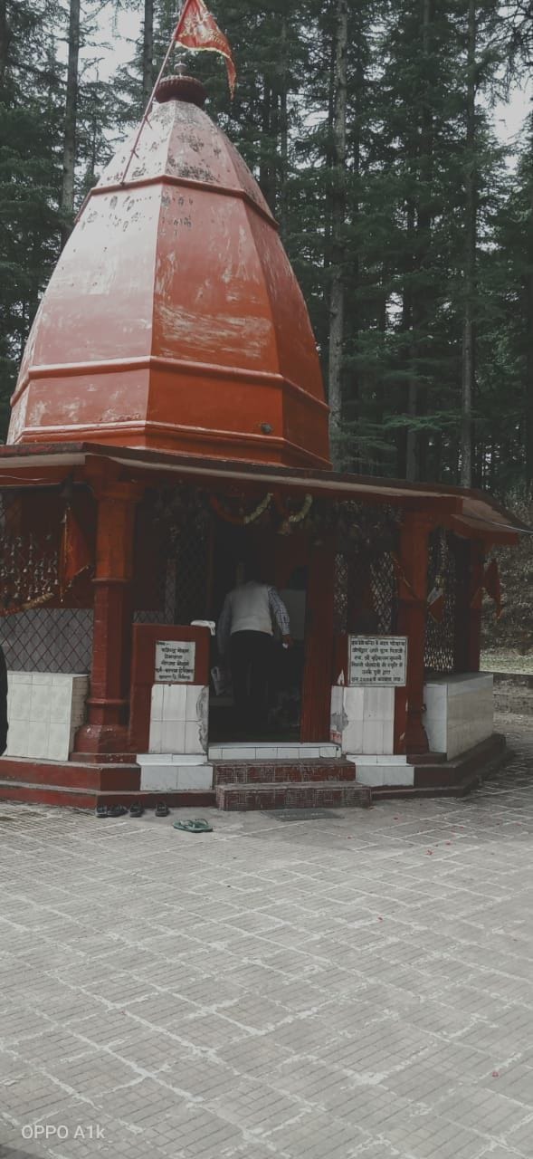 Devotees reached to temple for worship.