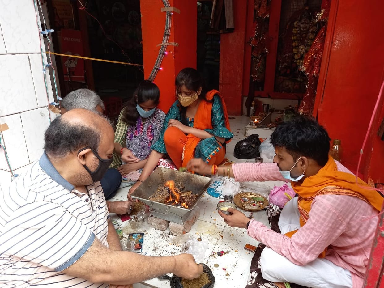 Mother Siddhidatri worshiped on Navami