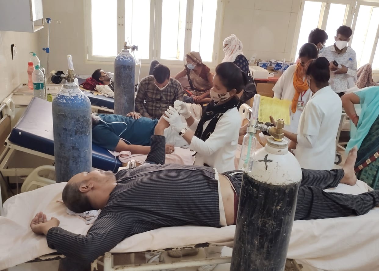 Suhaganagri too suffocating, government trauma center full
