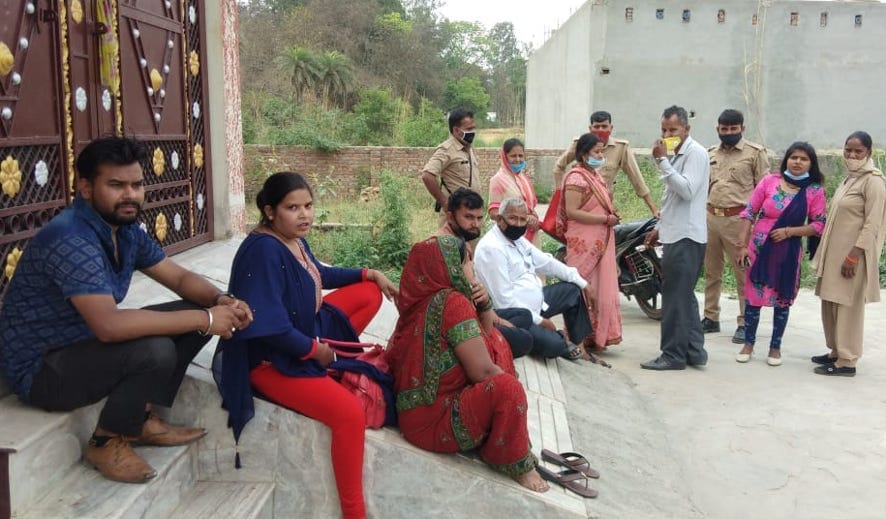 In the case of dowry harassment, brides and bridegroom clashed