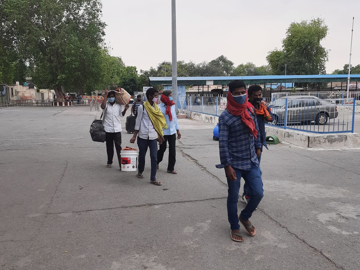 migrant dont want to stay here because they fear lockdown