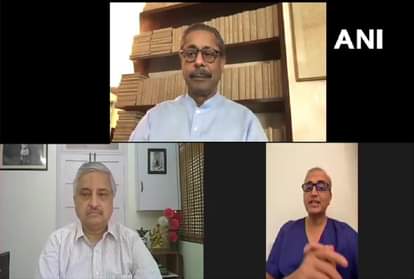 डॉक्टरों की प्रेस वार्ता