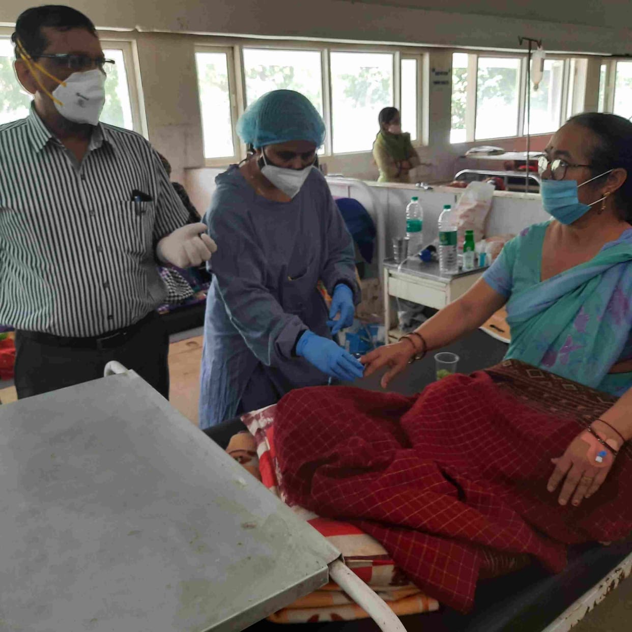 There is no place to keep corona patient in civil hospital, sent to Narwana