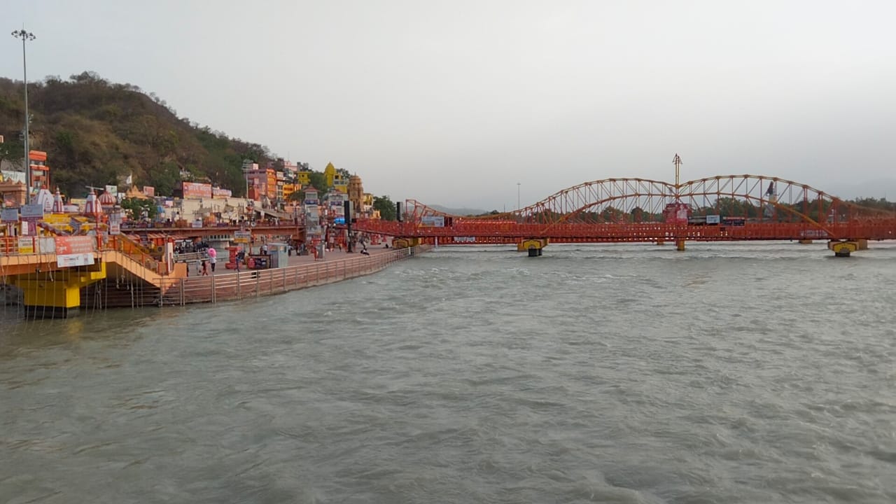 Kumbh Mela 2021: Ram Navami Snan Today in Haridwar ghat empty watch photos
