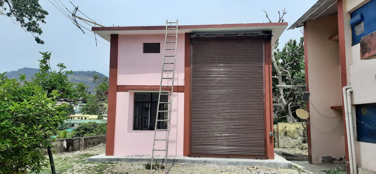 Pithoragarh Oxygen Generation building ready, waiting for machine