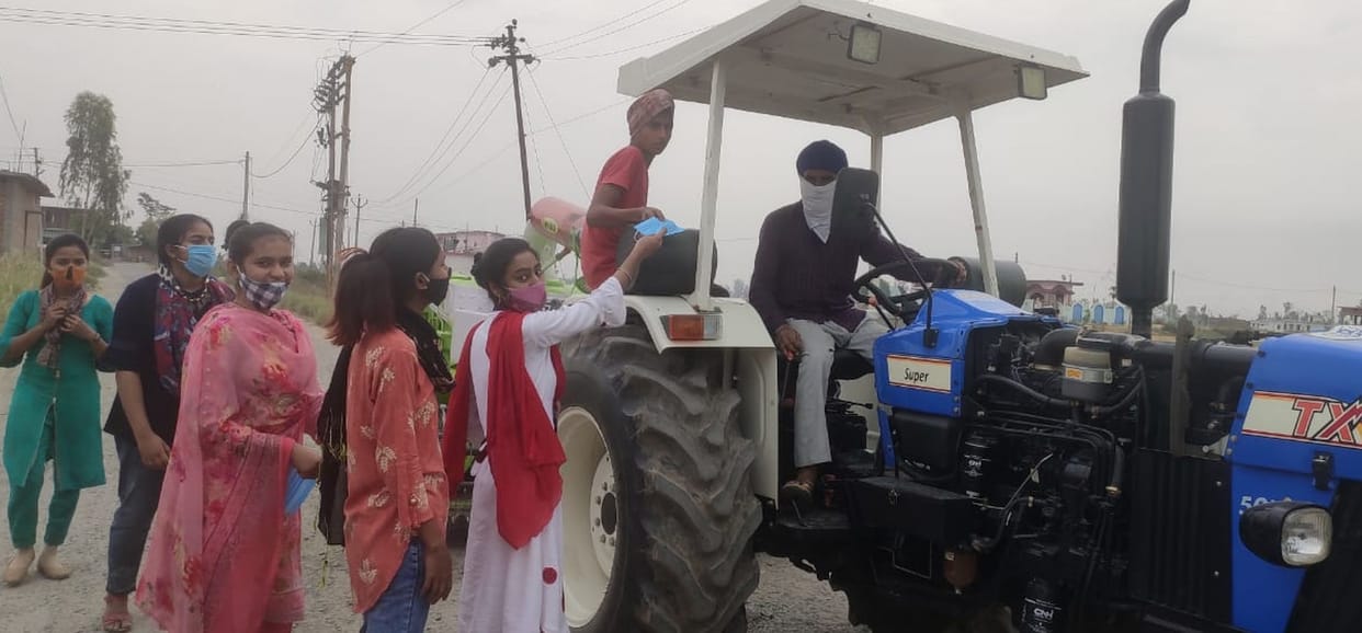 Mask Distribution drive