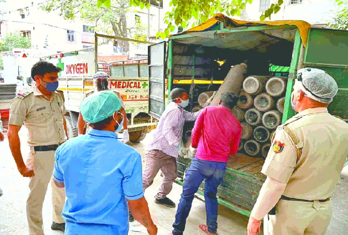 oxygen arrived in gtb hospital doctors took relief breathed