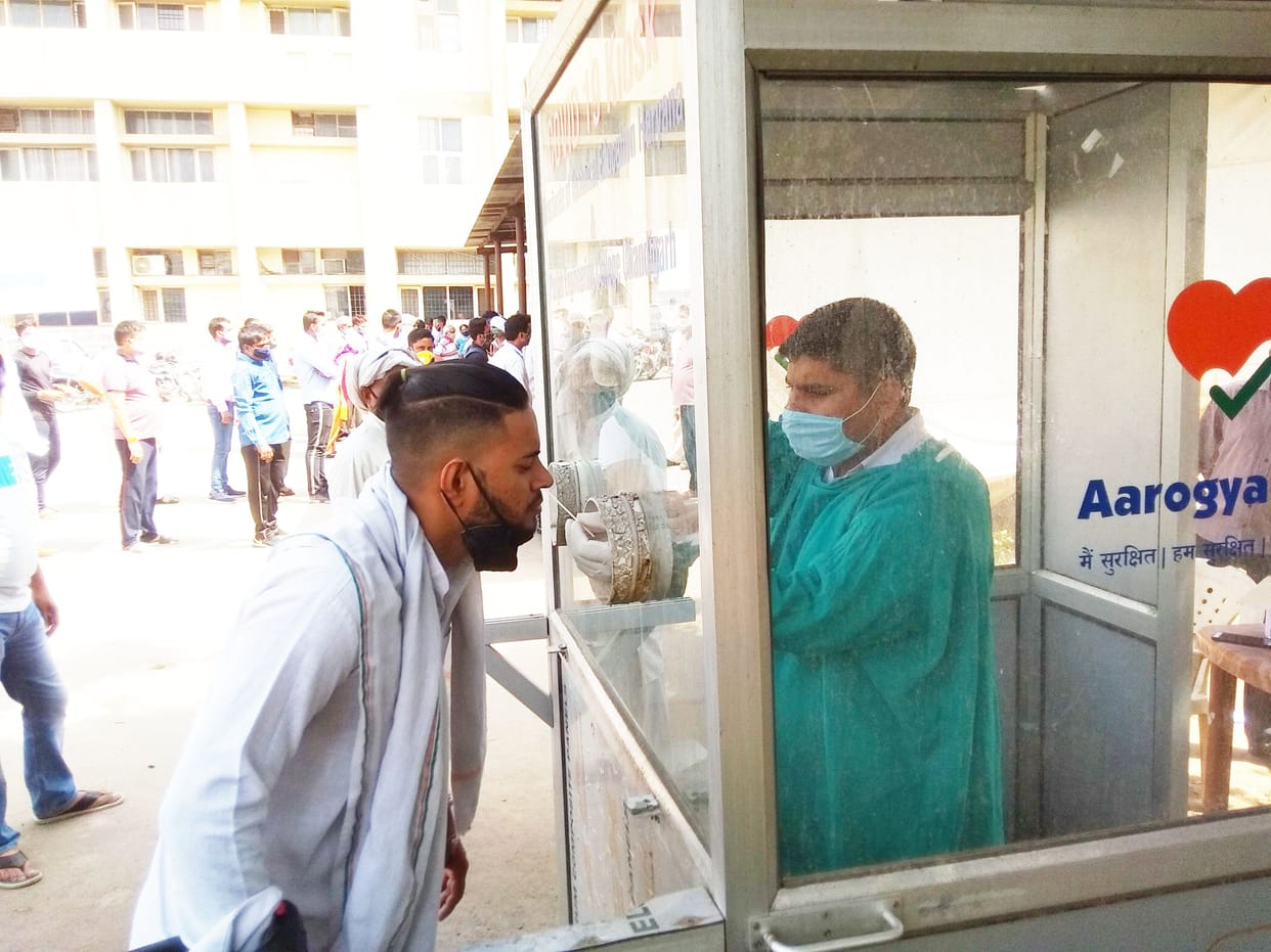 Today Jhajjar city will be sanitized