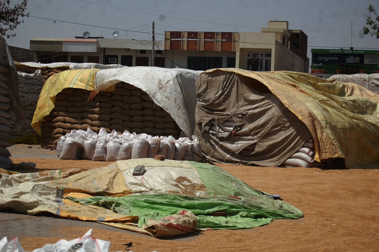 Light rain increased the concern of farmers and farmers