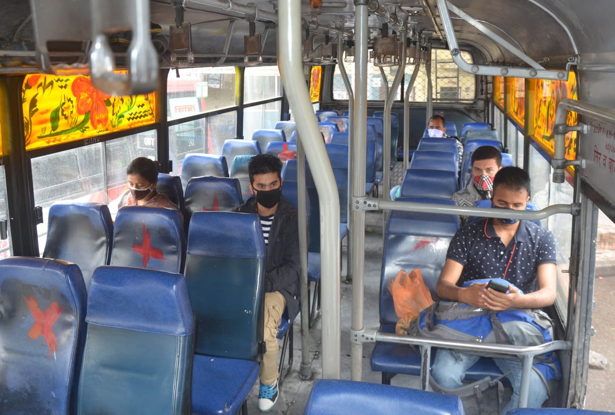 Corona worsens situation, bus operators stand on 50 per cent condition