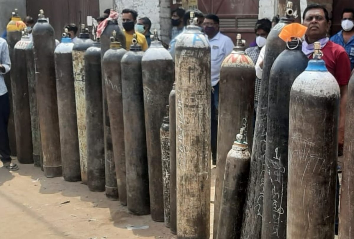 oxygen crisis in lucknow.