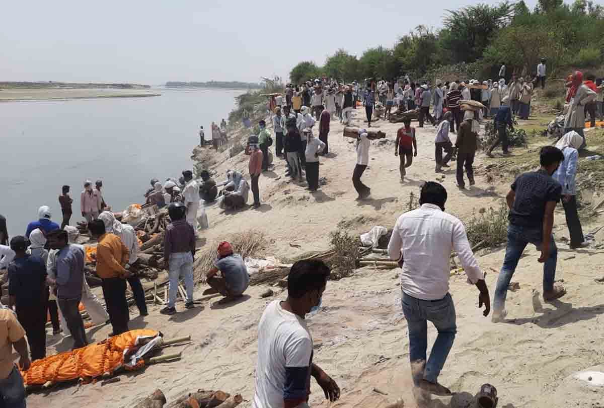 Central government instructions: stop the shedding of dead bodies in the Ganges in UP and Bihar