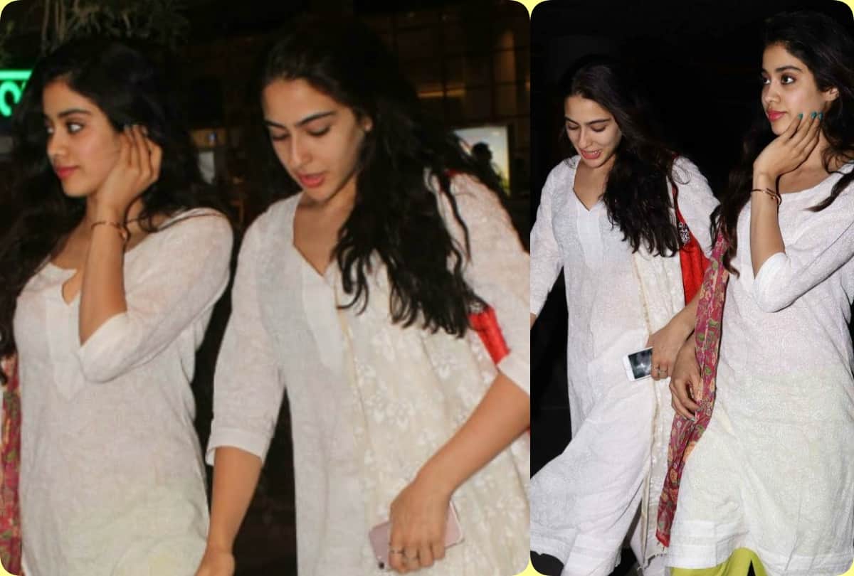 sara ali khan and janhvi kapoor duo workout together in maldives video gone viral on social media