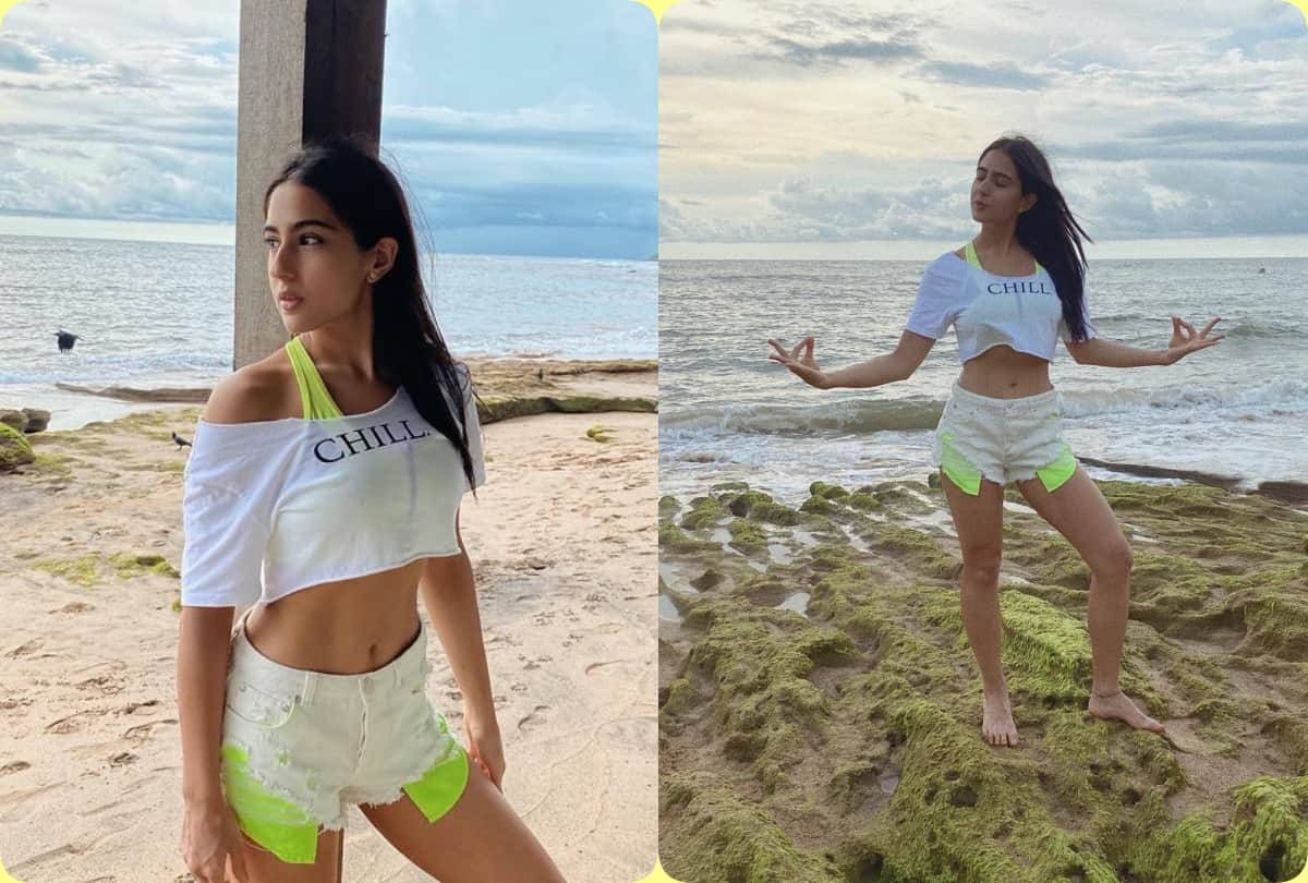 sara ali khan and janhvi kapoor duo workout together in maldives video gone viral on social media
