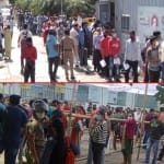 कोरोना जांच के लिए अस्पतालों और लैब में पहुंच रहे लोग