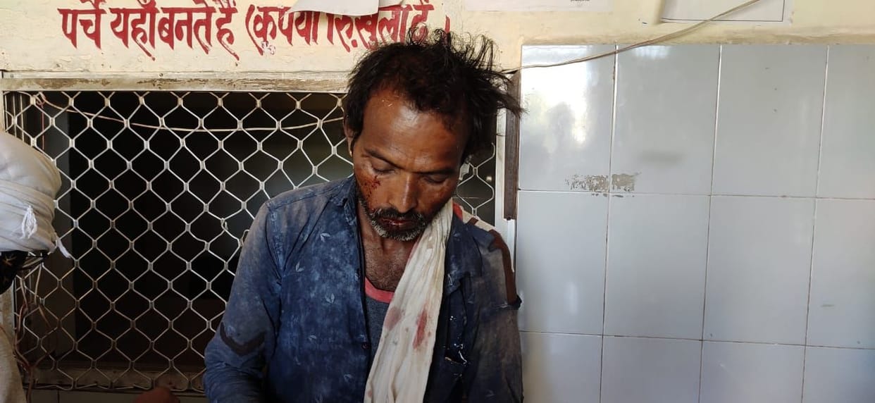 accidant,hospital,police,auraiya,injerd