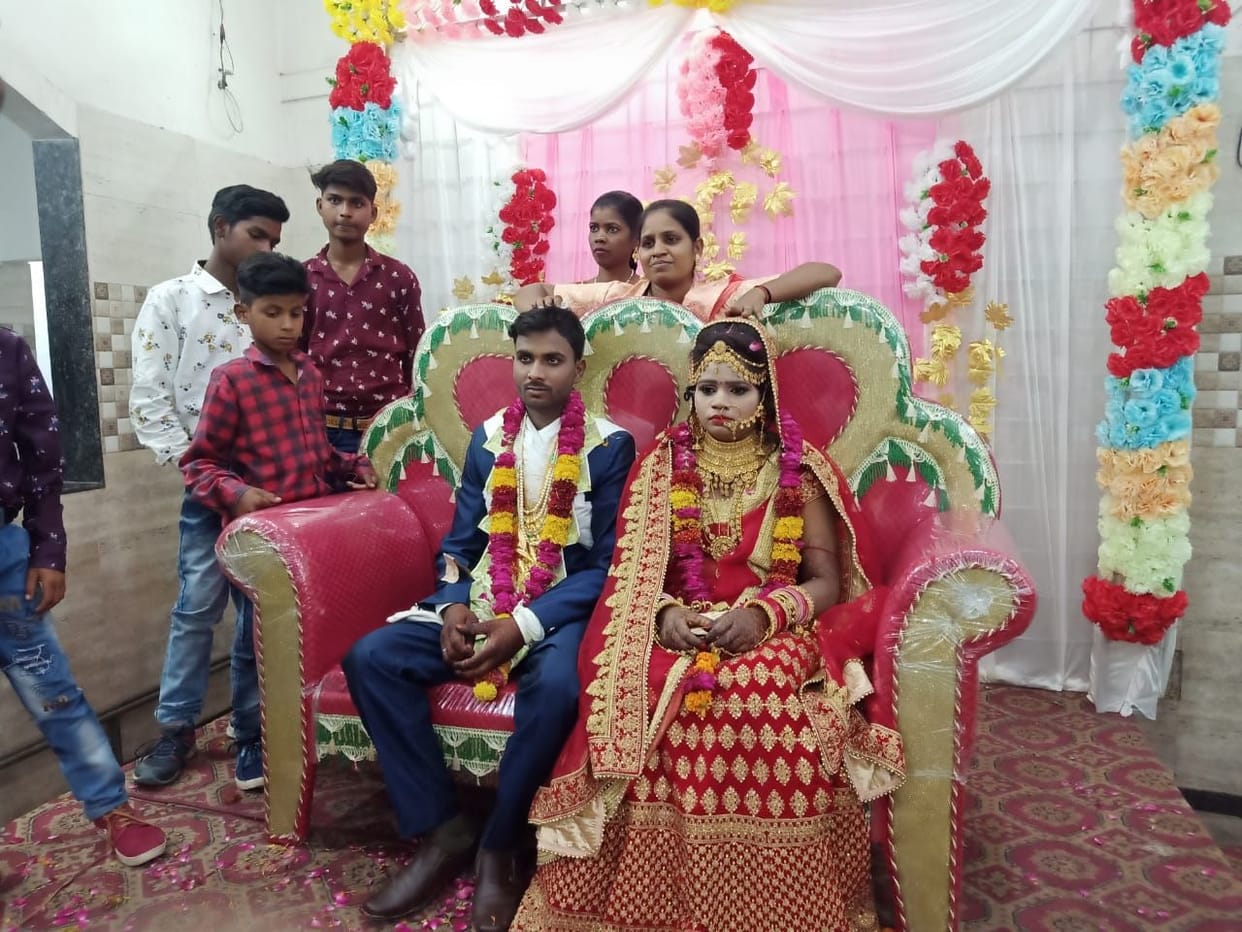Prashant Foundation gets married to an orphan girl