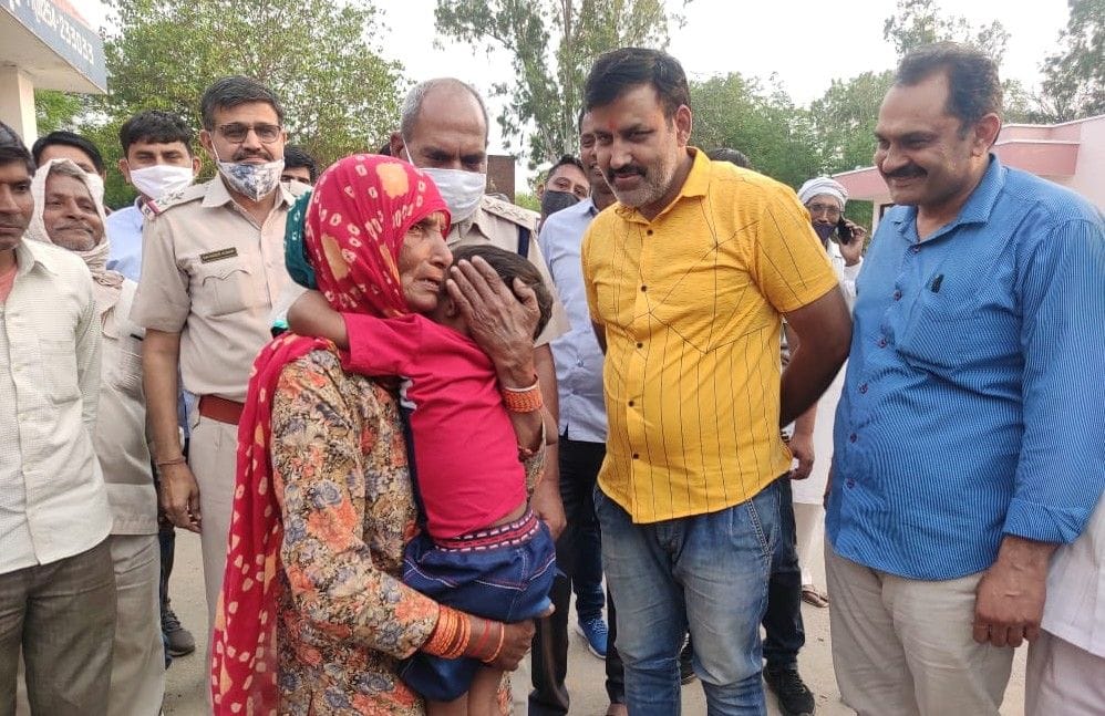 child found, kidnaip, police