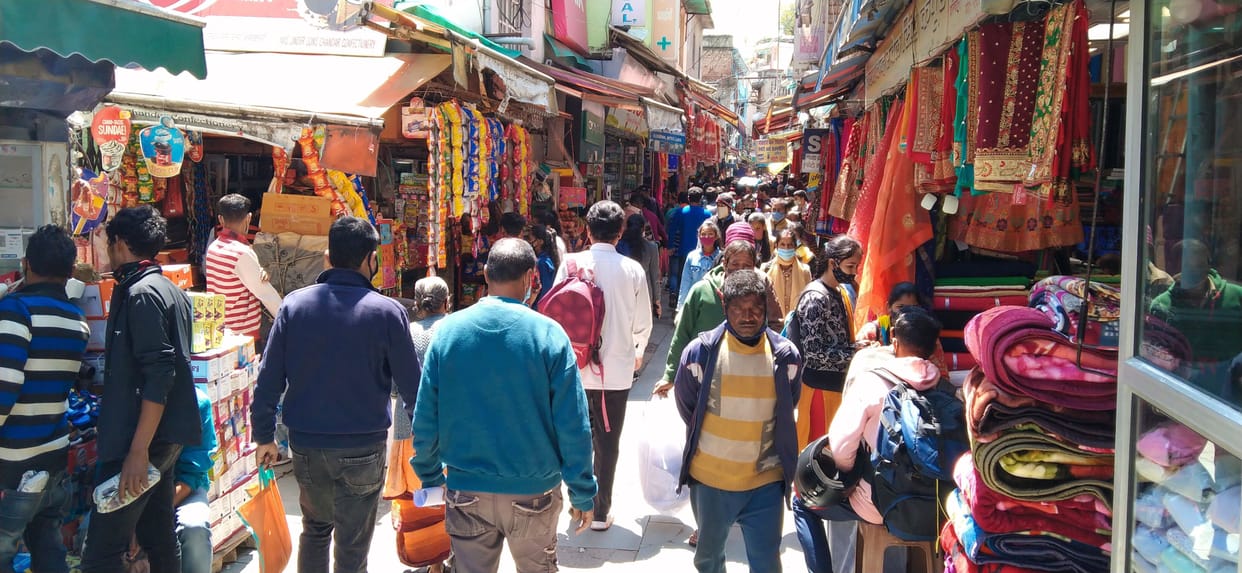 Traders protested.
