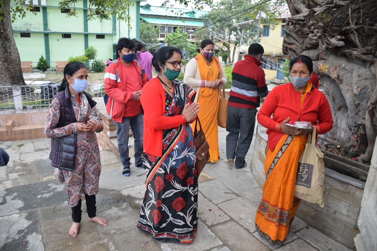 Cultural programme on Ramnavmi.