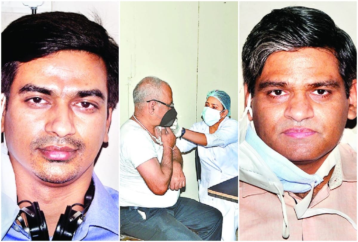 corona warriors engaged in vaccinations without taking leave in agra