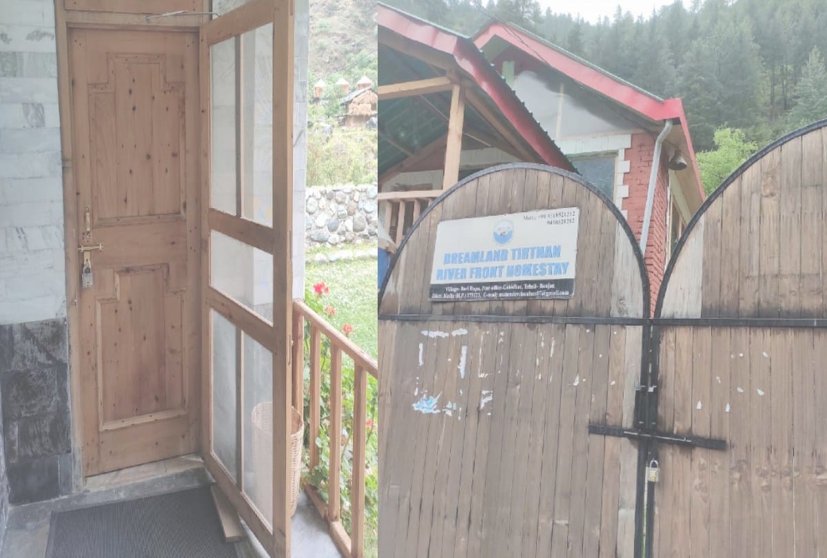 Coronavirus update: locks hanging on More than 100 hotels, homestays in Himachal's Tirthan-Jibhi