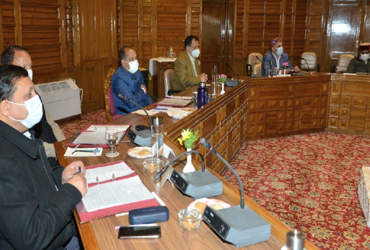 himachal cabinet meeting news today: 10th class student will promote, Brainstorm on lockdown