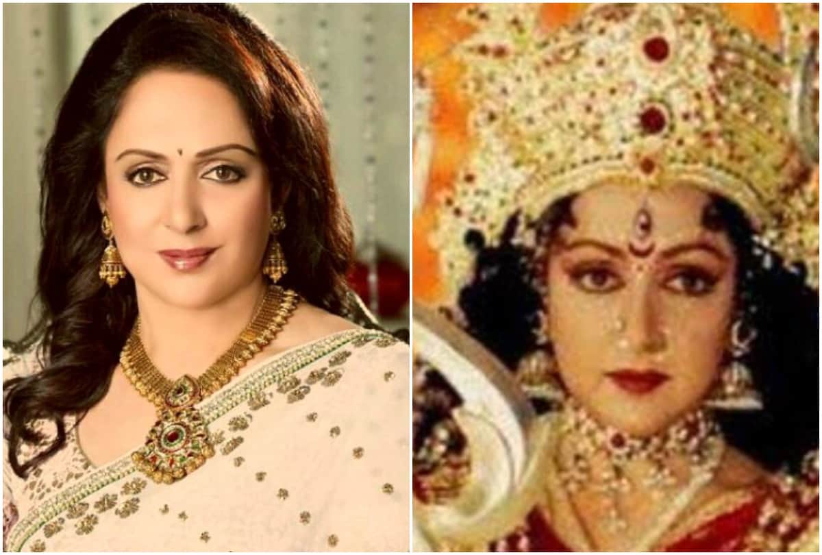 Hema Malini got the role of Durga Mata in the TV show, was identified as Goddess at home
