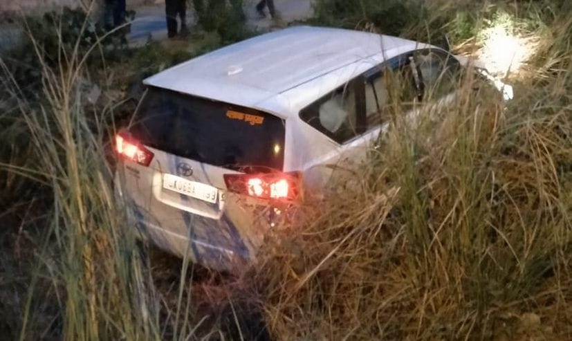 Accident By Block Pramukhs Vechicle
