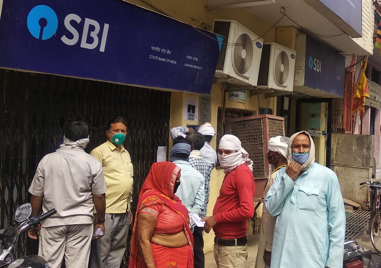 Problems increased due to half time working in banks