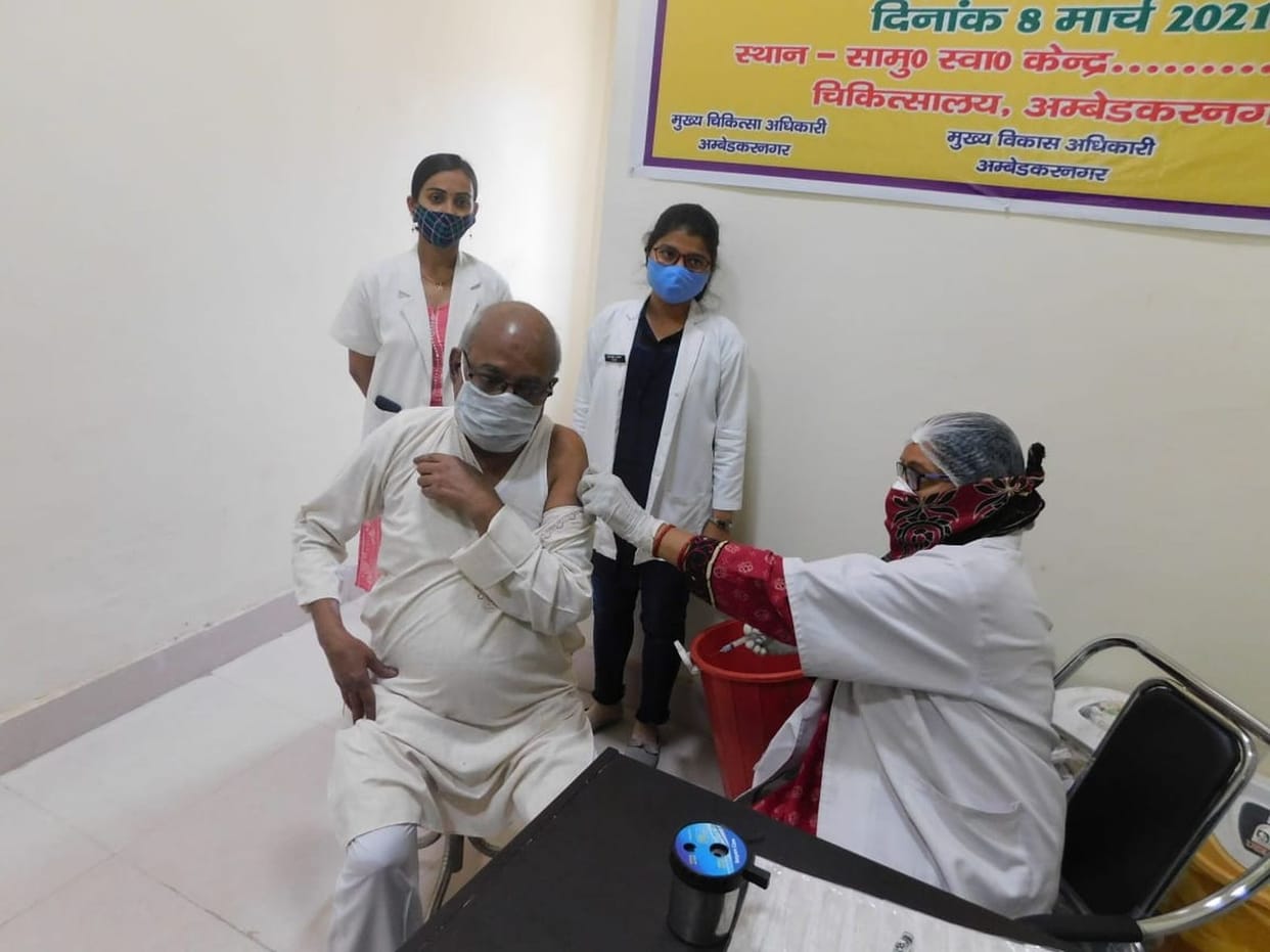 1127 people got Corona vaccinated