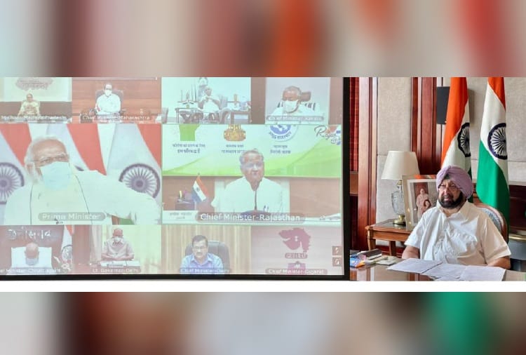 Captain Amarinder Singh requested equal participation of Center and States in new Vaccination policy in Meeting with PM Modi