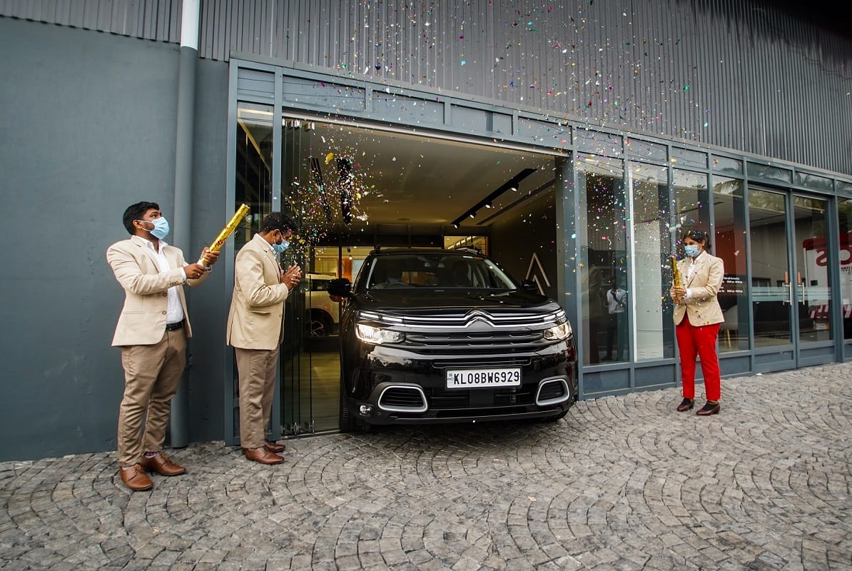 Citroen C5 Aircross SUV Deliveries commences in india citroen c5 aircross price in india citroen c5 aircross specifications citroen c5 aircross features