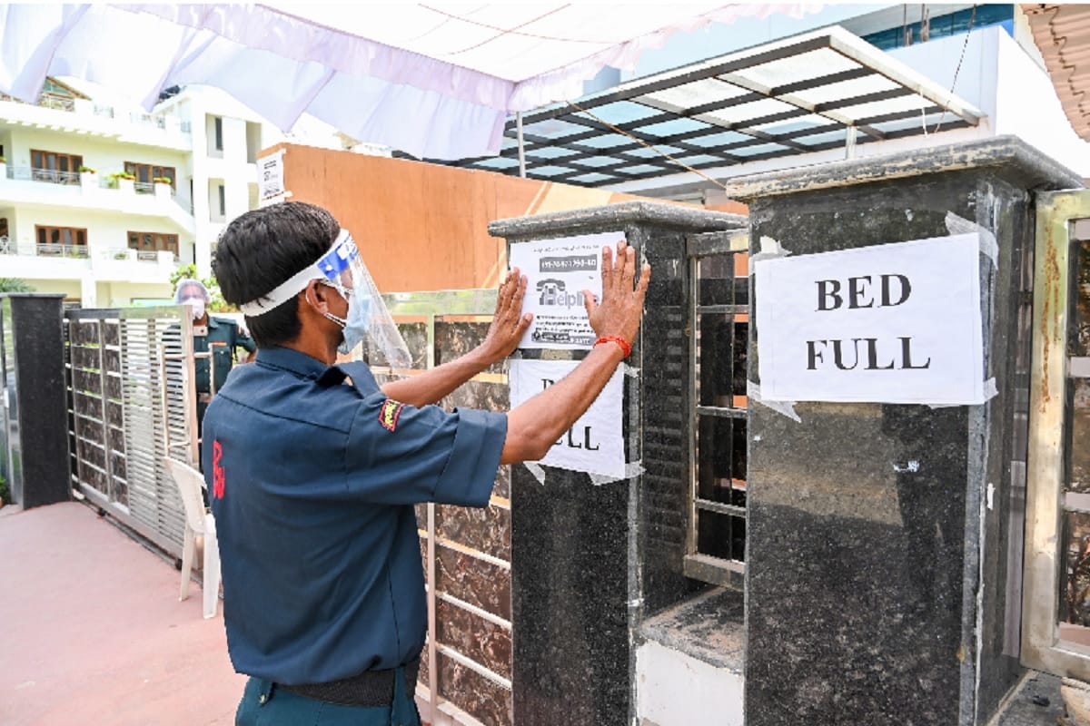 Delhi News : Even before the next wave of corona 80 percent beds in hospitals are full